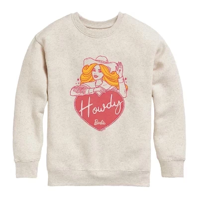Мальчиковый свитшот Barbie Western Howdy Heart, натуральный