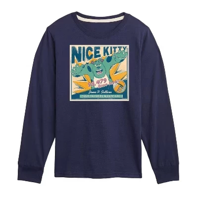 Лонгслив для мальчиков Disney Nice Kitty, синий
