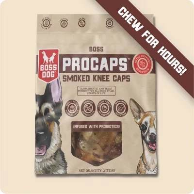 Лакомство для собак Boss Dog Procaps с пробиотиками, говяжьи