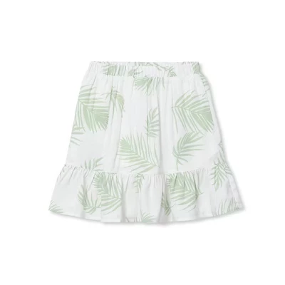 Детская юбка-шорты Lands End Breezy Woven, зеленая