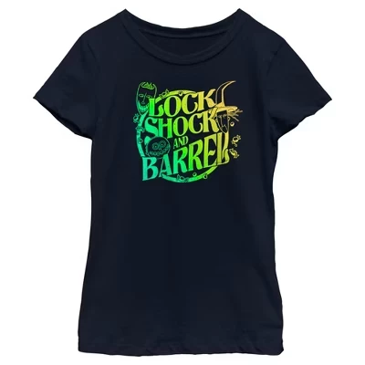 Футболка с неоновым кругом Girl's Lock, Shock и Barrel Neon Circle