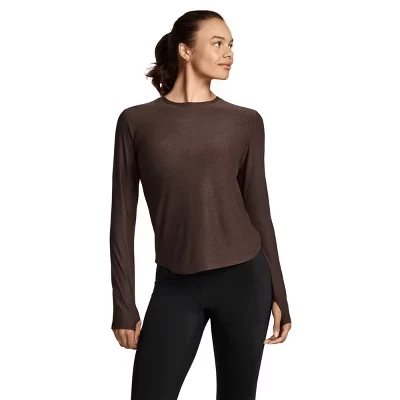 Женский лонгслив Jockey EverActive, кофейный меланж