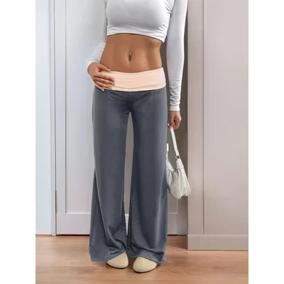 Женские спортивные брюки coolmee, широкие, серые