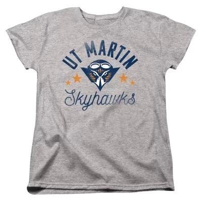 Женская футболка The University Of Tennessee At Martin Skyhawks от athletic heather