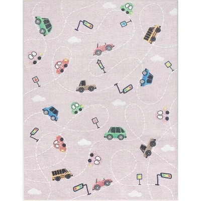 Автомобильный коврик для игр Apollo Kids Collection розовый