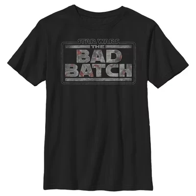 Футболка с перекрестием для мальчиков : The Bad Batch, черная