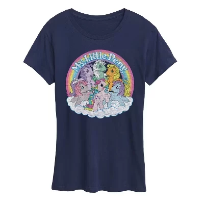 Женская футболка My Little Pony Retro Group, синяя