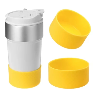 Силиконовые противоскользящие накладки Unique Bargains, 2 шт., желтые