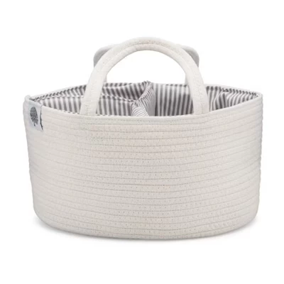 Органайзер для подгузников Parker Baby Co. Rope, белая