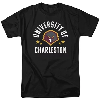 Мужская футболка University Of Charleston Golden Eagles черного цвета