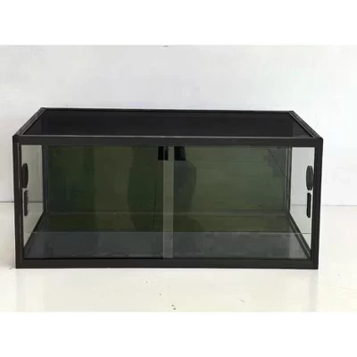 Террариум SunnyFurn из стали и стекла, черный