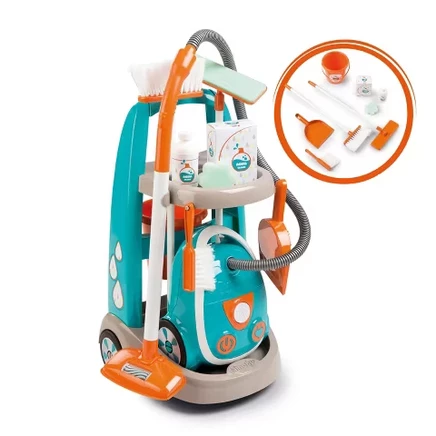 Детский игровой набор Smoby «Тележка для уборки»