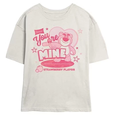 Женская футболка для юниорок You Are Mine Lotso с изображением белой цапли