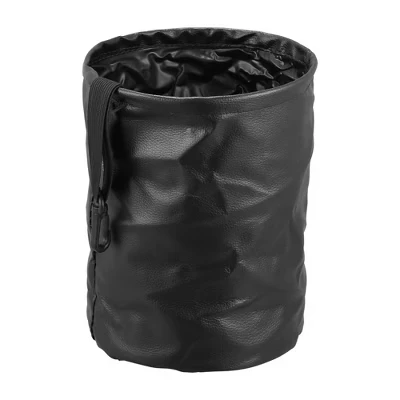 Автомобильная мусорка Unique Bargains складная, черная