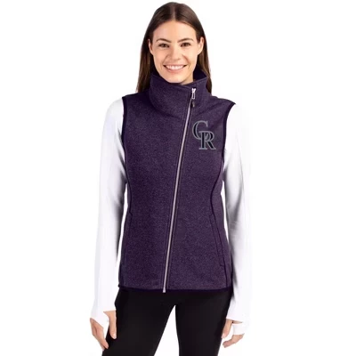 Женский жилет Cutter & Buck Mainsail Rockies, фиолетовый