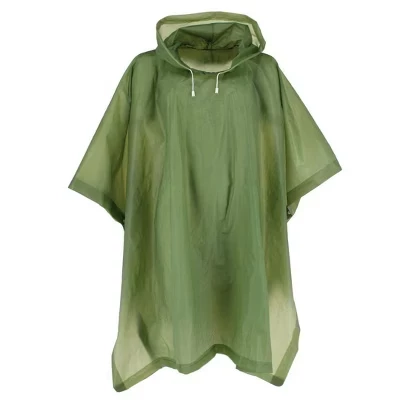 Waterproof Reusable Rain Pullover by Wootie green