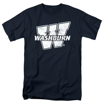 Мужская официальная футболка Washburn University с надписью 
