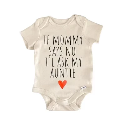 Комбинезон для новорожденного Aunty Aunty Onesie® Боди GS1 разноцветное