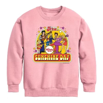 Толстовка для мальчиков The Brady Kids, розово-лиловая