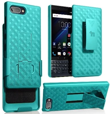 Чехол-комплект Nakedcellphone BlackBerry Key2 LE, бирюзовый