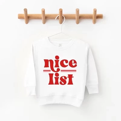 Детская толстовка The Juniper Shop Nice List, белая