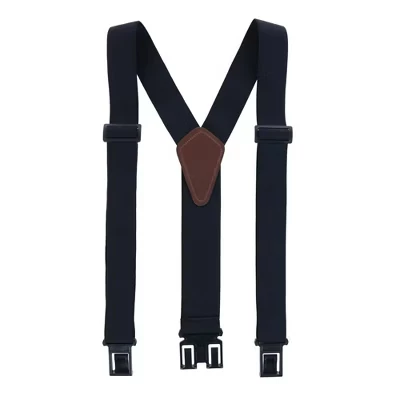 Мужские эластичные подтяжки Dickies с зажимами, черные