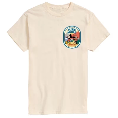 Мужская футболка Disney Hike More Worry Less, кремовая