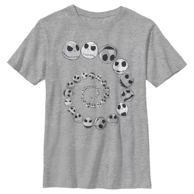 Спиралевидная мимика и настроение мальчика в футболке Jack athletic heather