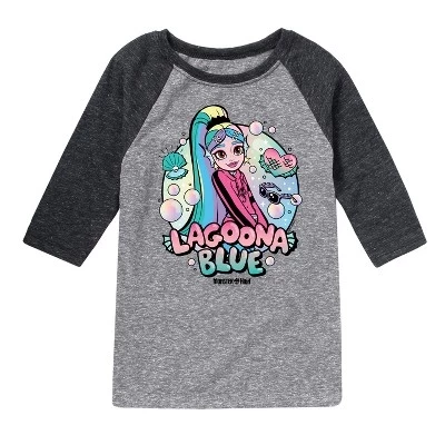 Футболка реглан с графическим рисунком Lagoona Blue Bubbles