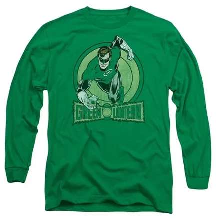 Мужской лонгслив DC Comics Green Lantern, келли-зелёный