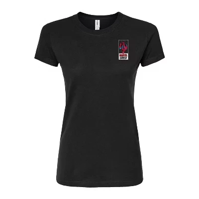 Women's -  - Spider-man Comic Panels Fitted Graphic T-Shirt black