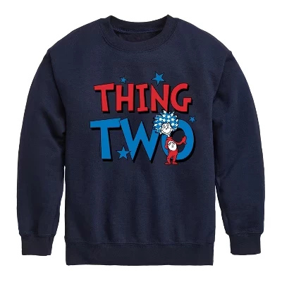 Флисовая толстовка American Thing Two с графическим рисунком и длинным рукавом