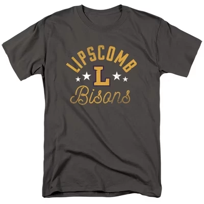 Мужская футболка Lipscomb University Official Bisons черного цвета