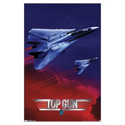 Постер Trends International Top Gun Wingman, белый