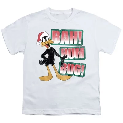 Футболка для мальчиков Looney Tunes Даффи Дак, белая