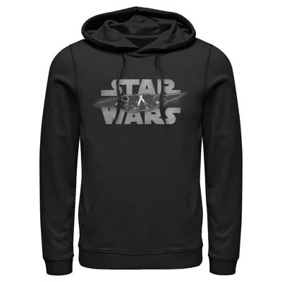 Мужское худи Star Wars Вейдер и Люк, черное