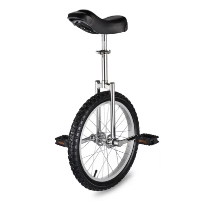 Уницикл Yescom 18″ регулируемое сиденье, серебристый