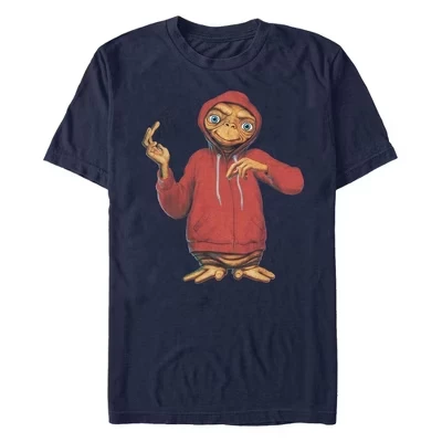 Мужская футболка E.T. «Инопланетянин», синяя