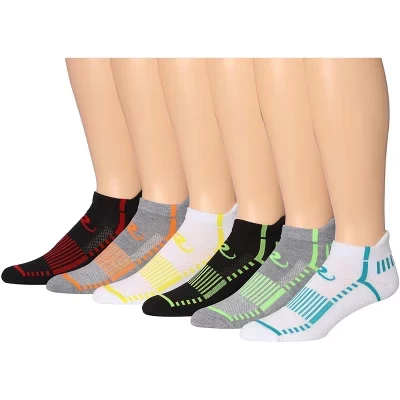 Мужские носки JAMES FIALLO для бега и атлетики Fresh Flash Pack из 6 пар с низким вырезом и рисунком fresh flash pack