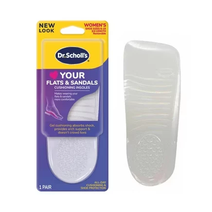 Босоножки Dr. Scholl  Love Your на плоской подошве со стельками длиной 3/4 - Размер женской обуви 6-10 - 1 пара
