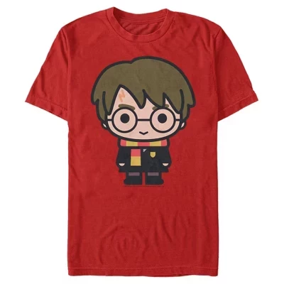 Мужская футболка Harry Potter «Милый Гарри», красная