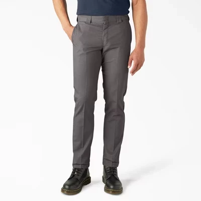 Мужские рабочие брюки Dickies Slim Fit Taper, серые