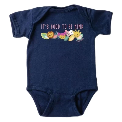 Детское боди The Juniper Shop Mini Smiley, синее