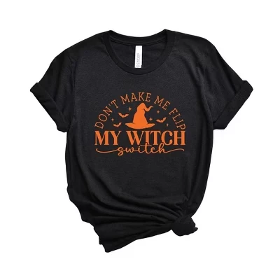 Женская футболка Coquette Halloween Mama с коротким рукавом и графическим рисунком черного цвета