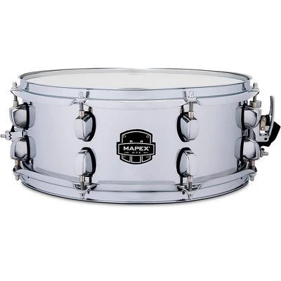 Малый барабан Mapex MPX в стальном корпусе размером 14 x 5,5 дюйма.