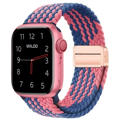 Плетеный нейлоновый ремешок с магнитной петлей для Apple Watch