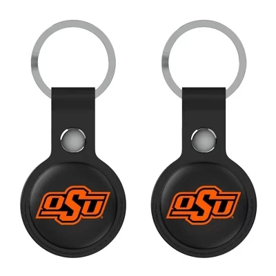 Черный держатель эмблемы NCAA Big 12 Universities с эмблемой штата Оклахома в 2-х упаковках cowboys