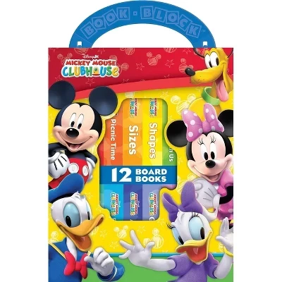 Набор картонных книг Disney Mickey Mouse, 12 шт.