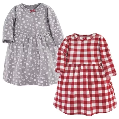 Зимние платья Hudson Baby с длинными рукавами 2pk winter flurry