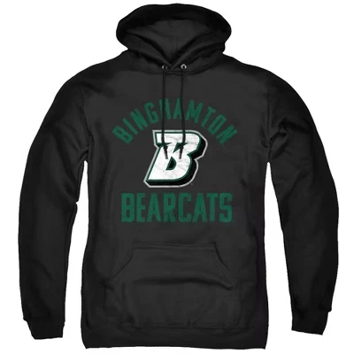 Мужское худи NCAA Binghamton Bearcats, черное